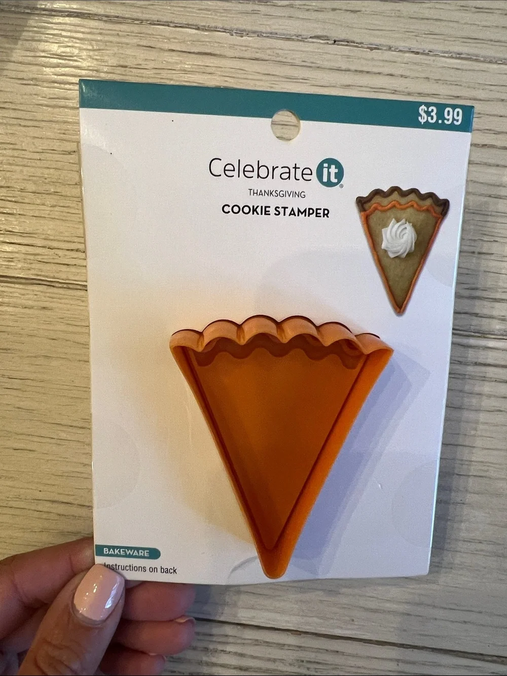 Celebrate It Orange Pumpkin Cookie Stamper